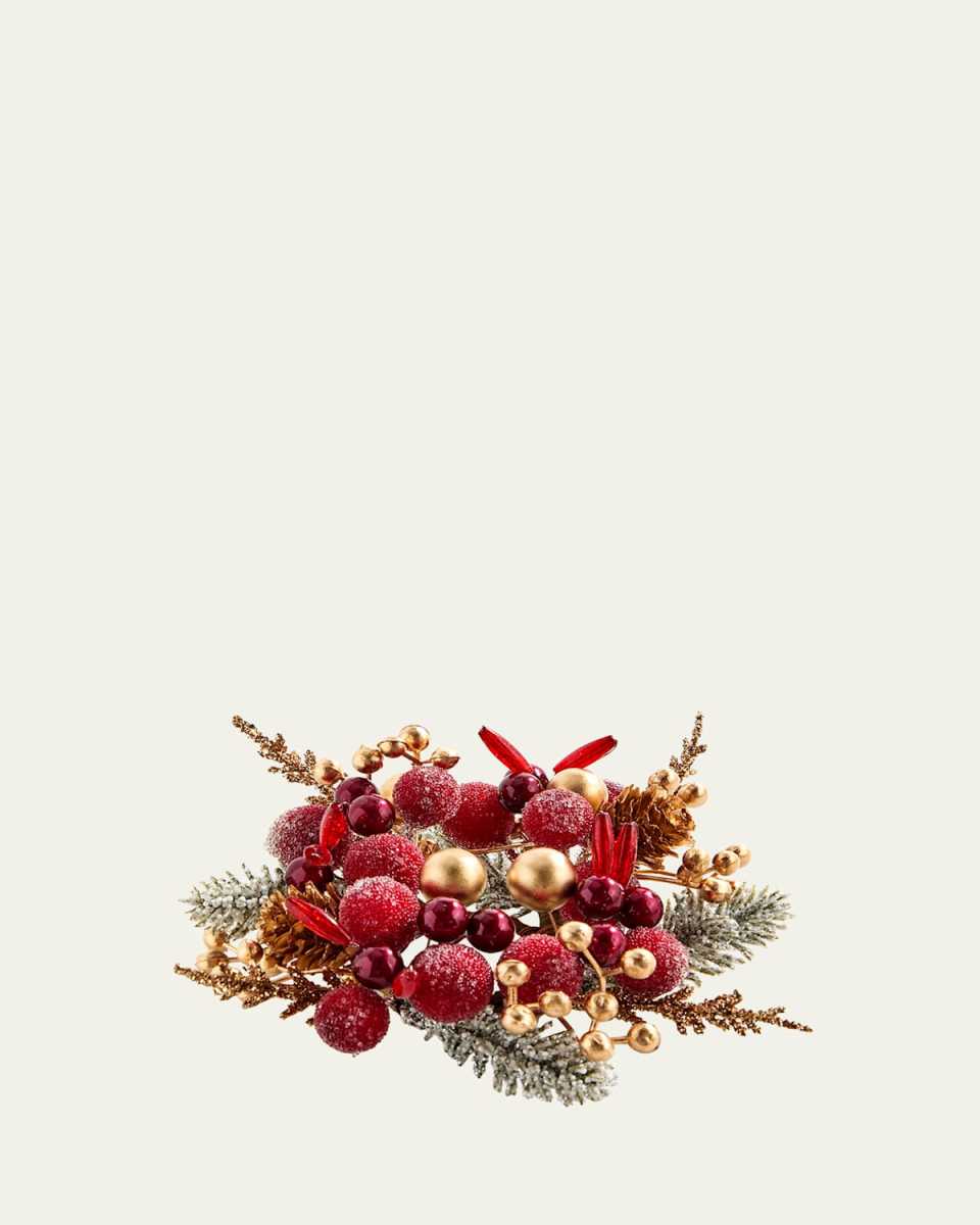 Glittering Garnet Napkin Ring